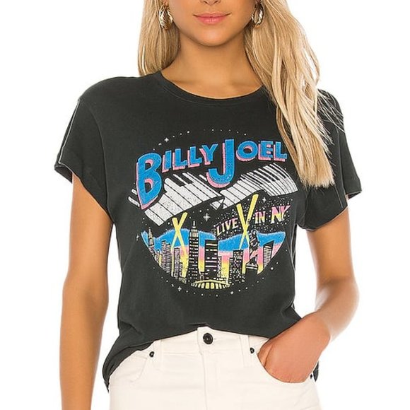 Daydreamer Tops - DAYDREAMER Billy Joel Tour Tee